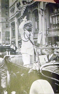 Il corteo nella 